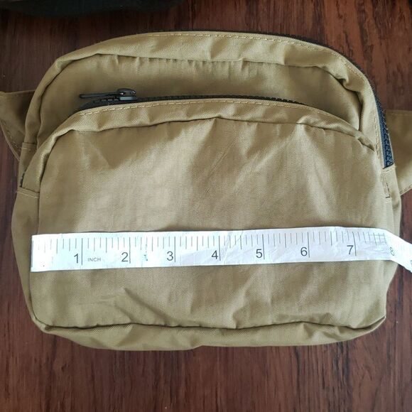 NWOT Baggu Dark Khaki Fanny Pack Waist Bag - Picture 3 of 7